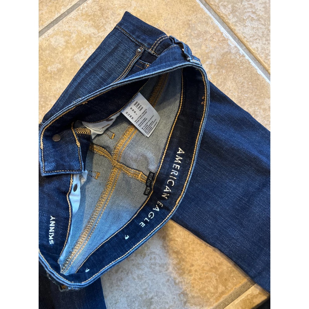 American Eagle Skinny Jeans Size 00 - Picture 3 of 3